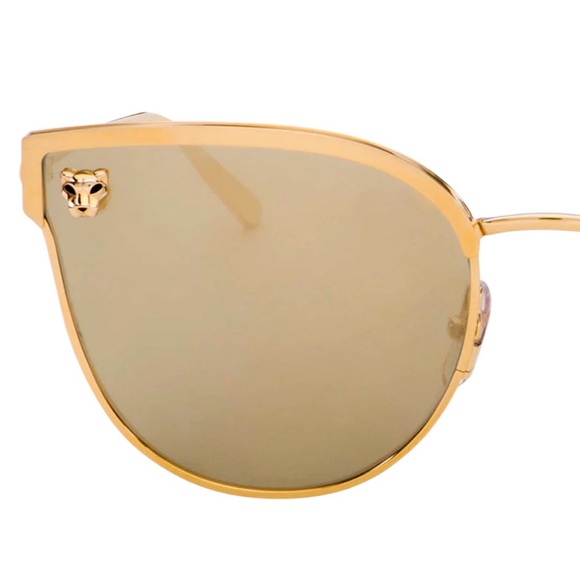 🔥PANTHÈRE DE CARTIER SUNGLASSES NIB! - Picture 3 of 16